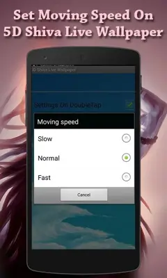 5D Shiva Live Wallpaper android App screenshot 3