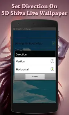 5D Shiva Live Wallpaper android App screenshot 4